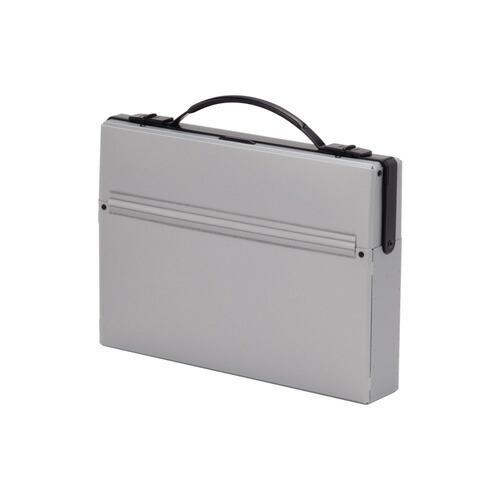 リヒトラブ ダレスバッグ A4 銀 A-660-26
