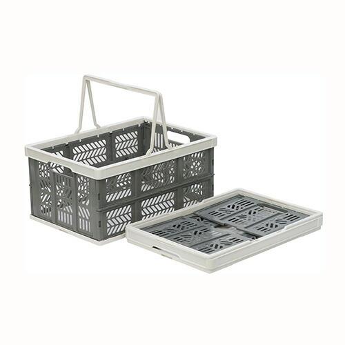 三甲 バスケットオリコン35L グレーホワイト 560390-00/グレーホワイト