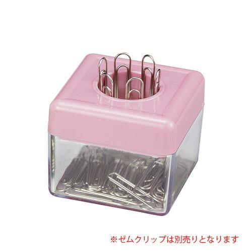 オープン ゼムボックス 桃 MD-1-PK