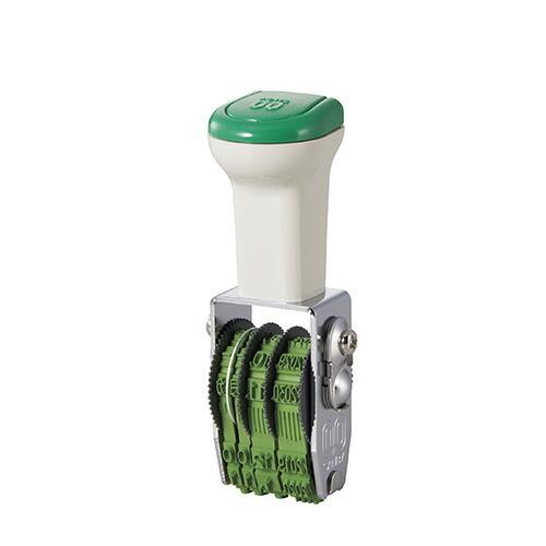 (メール便可)サンビー テクノタッチ回転ゴム印 本西暦日付5号 TK-CR05