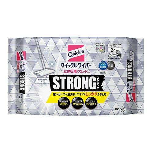 花王 クイックル立体吸着ウエットシートストロン クイックルリッタイキュウチャクウエットシ