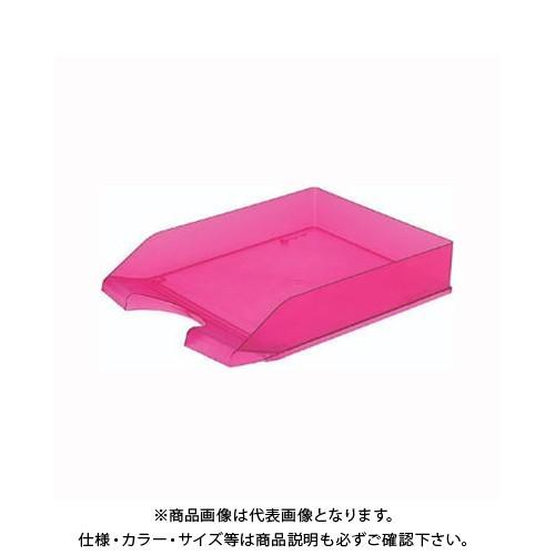 クルーズ レタートレーA4縦 レッド LT-500RE