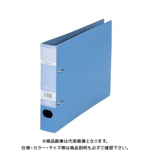 セキセイ ロックリングファイル A4E ブルー F-532E-10 ブルー