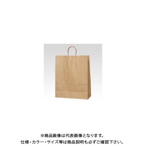 シモジマ 手提袋 丸紐 クラフト 縦500 003282410