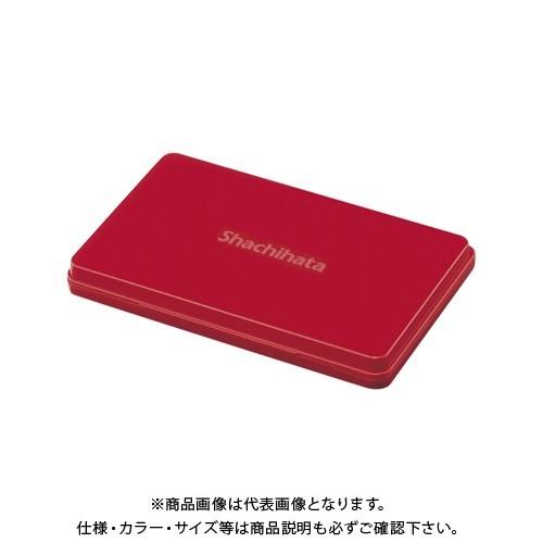 (メール便可)シヤチハタ シヤチハタスタンプ台 特大形 赤 HGN-4-R