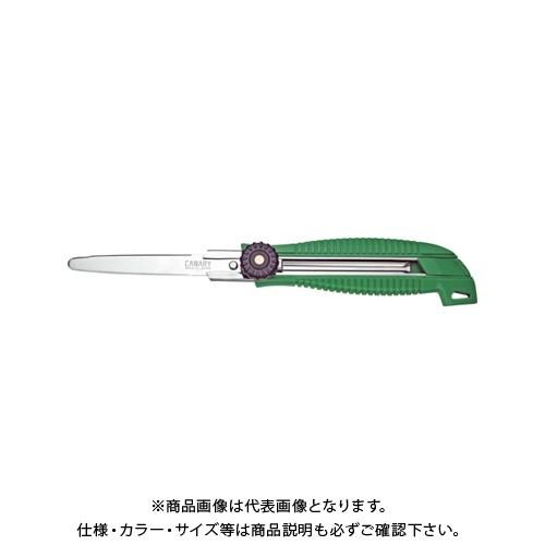 長谷川刃物 段ボールのこスライドダンちゃん グリーン DC-25