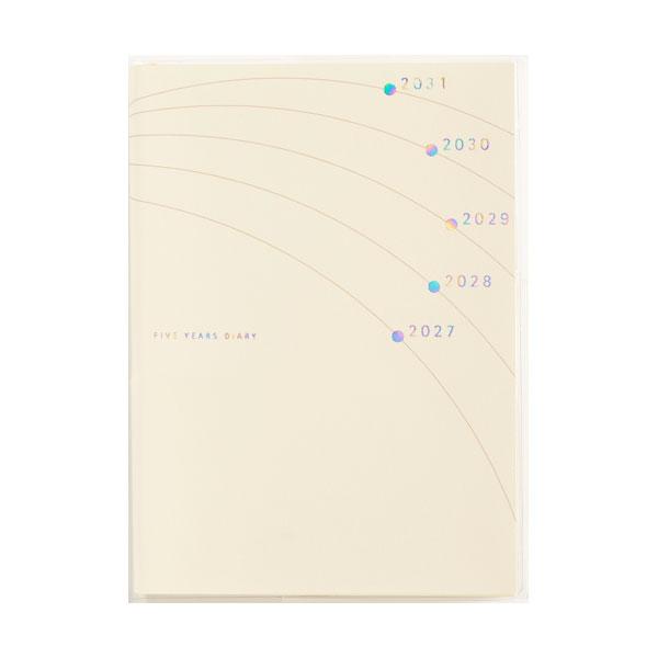 (メール便可) 5年日記pocket 白 高橋書店 6