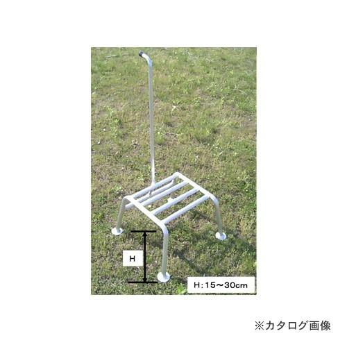 (運賃見積り)(直送品)ミツル 棚下用アルミ踏み台 25cm