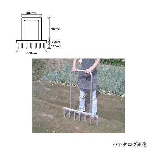 (運賃見積り)(直送品)ミツル アルミ製定植用下穴開け器 φ25