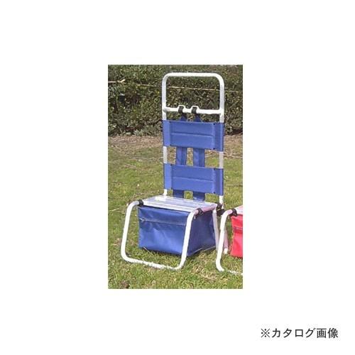 (運賃見積り)(直送品)ミツル アルミ製（背負子） 青