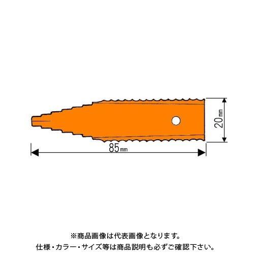 ダンドリビス 目ちクサビ(化粧形) 82本入 10号 K-MKK35X-QX