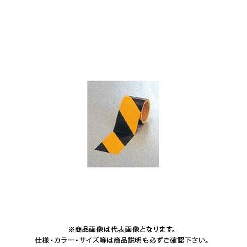(送料別途)(直送品)安全興業 ダイヤテープ(10M巻)90mm巾 黄/黒 (12入) NRB-90