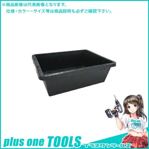 (送料別途)(直送品)安全興業 プラ箱 40 黒 497(600)×360(455)×190mm (...