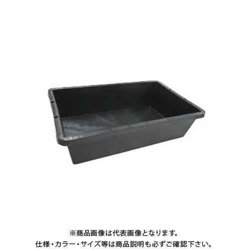 (送料別途)(直送品)安全興業 プラ箱 60 黒 715(820)×410(511)×207mm (...