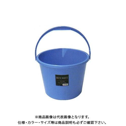 (送料別途)(直送品)安全興業 バケツ 10L 青 300φ×235mm (26入)