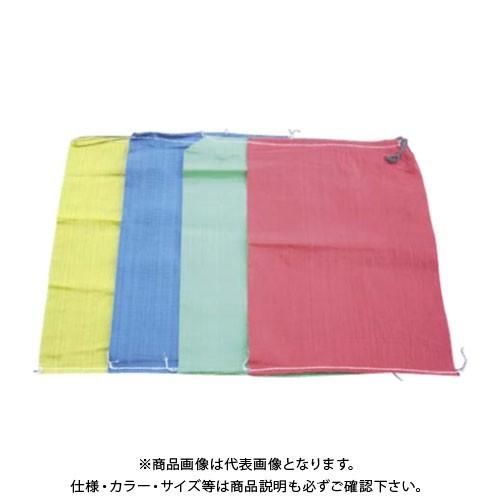 (送料別途)(直送品)エムエフ カラー土のう袋 黄色 (400枚入) 480×620mm