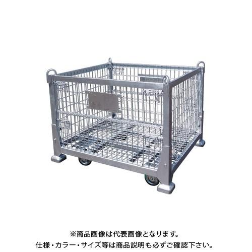 (運賃見積り)(直送品)伊藤製作所 ボックスパレットキャスター付 PB-LC