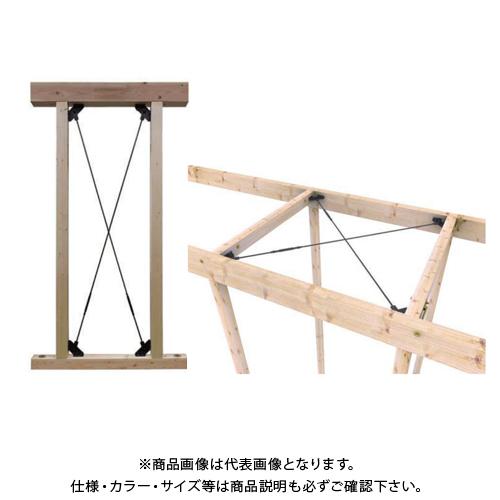 (運賃見積り)(直送品)タナカ オメガメタルブレース 壁用・水平用 BBセット MB2203