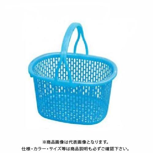 (直送品)安全興業 収穫かご2 (水色) 15L 400×300×215mm (30入)