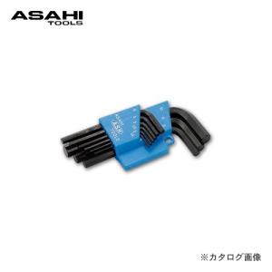 旭金属工業 アサヒ ASAHI AWS六角棒レンチ 9本組みセット AWS0990｜plus1tools