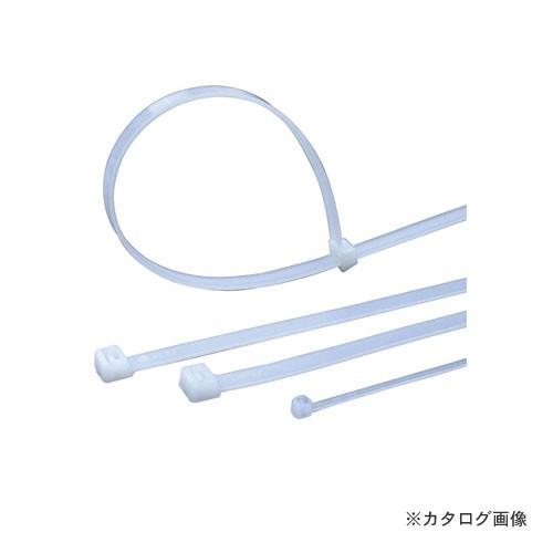 アックスブレーン 結束バンド 屋内用 アイボリー 100本入り AKB-80