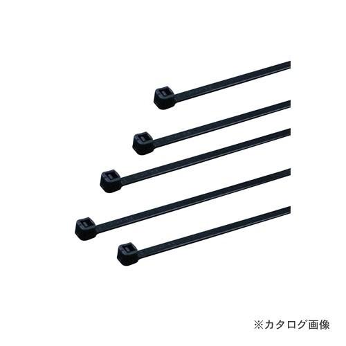 アックスブレーン 結束バンド 耐候性 ブラック 100本入り AKB-100B