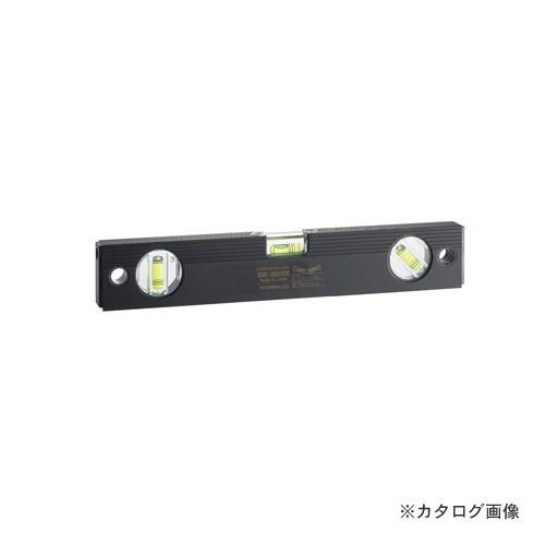 アックスブレーン 45°付スロープレベル 本体ブラック レーザーマーキング 気泡管レッド SDE-3...