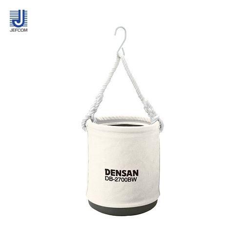 デンサン DENSAN 自立電工バケツφ270×330mm 白 DB-2700BW