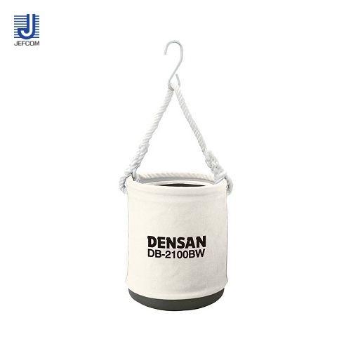 デンサン DENSAN 自立電工バケツφ210×260mm 白 DB-2100BW