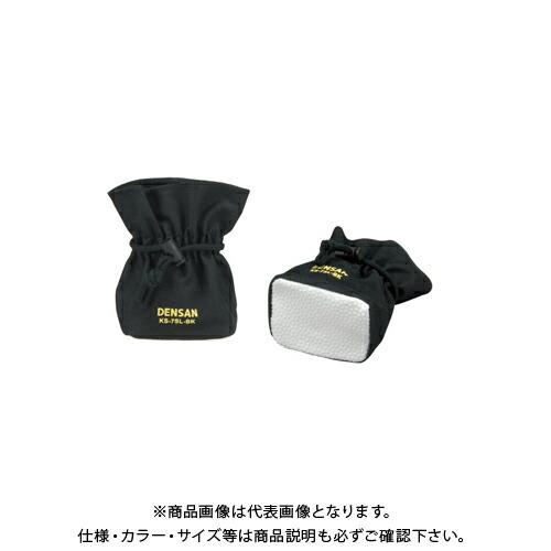 デンサン DENSAN キャタツソックス(ワイドタイプ) ひもタイプ(底面滑り止付) ブラック (4...