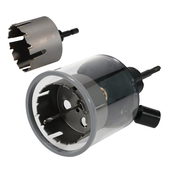 まんてんホールソー住宅DLセット φ100 + φ75 SDSシャンク スリムサイズ ジェフコム J...