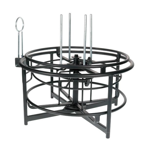 送料別途 直送品 二段ケーブルリール ブレーキ付 束巻収納可 VBW-4500B デンサン DENS...