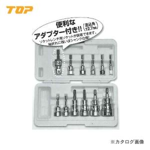 トップ工業 TOP 電動ドリル用 ユニバーサルソケットセット EUS-1024S 
