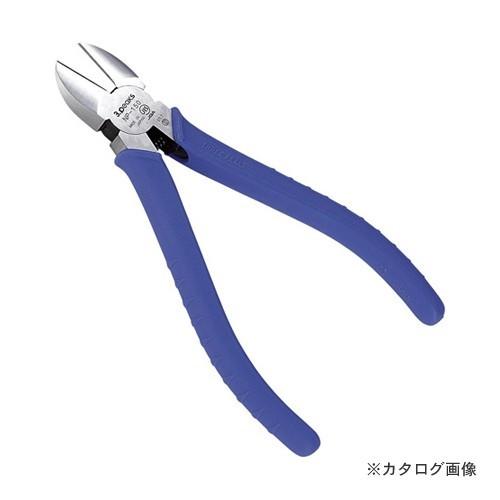 3.peaks 強力ニッパ 150mm（エストラマーグリップ/バネ付き/刃穴なし） NP-150Z-...