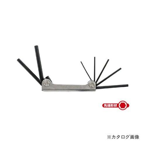 SSPOWER 折込式六角棒レンチ 7pcs HK-7H