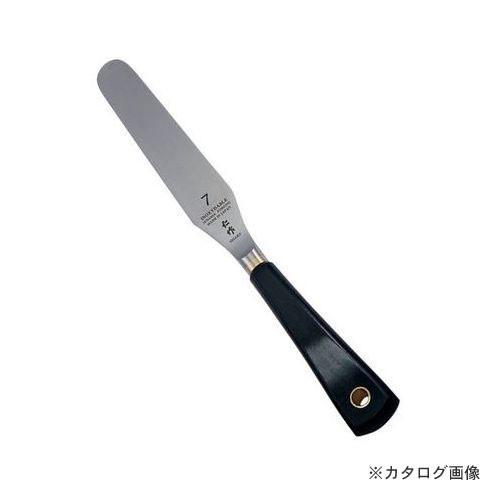 仁作 鍛造パレットナイフ 7インチ No.2007