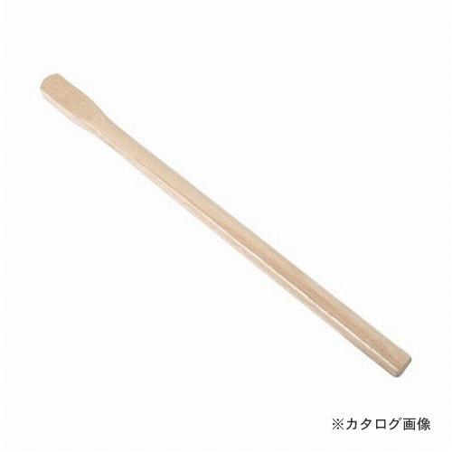 王将 白樫仮枠ハンマー柄（丸型ストレート） 600mm