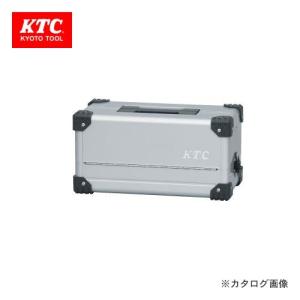 KTC 両開きメタルケース メタリックシルバー EK-10A｜plus1tools