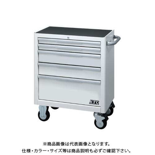 (運賃見積り)(直送品)KTC ローラーキャビネット(5段5引出し) EKW-1005WH