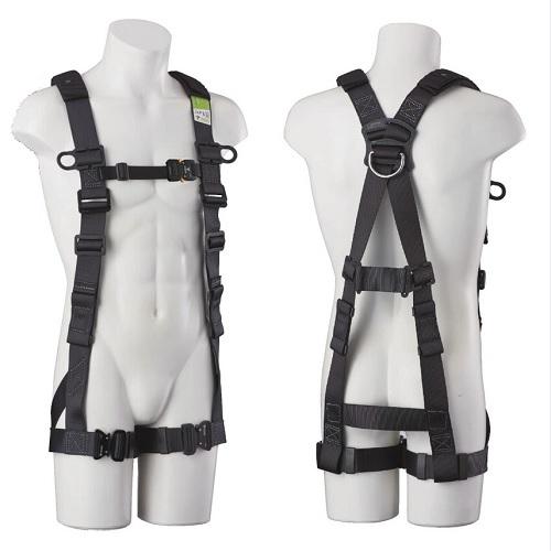 (おすすめ)タイタン 江戸鳶ハーネス フルハーネス本体 作業ベルトなし M ブラック ETN-10A...