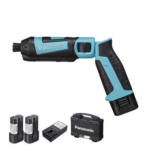 パナソニック Panasonic 充電スティックインパクトドライバー 7.2V 電池パック2個 充電...