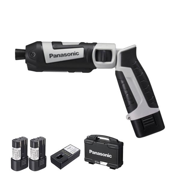 パナソニック Panasonic 充電スティックインパクトドライバー 7.2V 電池パック2個 充電...
