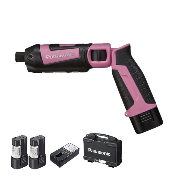 パナソニック Panasonic 充電スティックインパクトドライバー 7.2V 電池パック2個 充電...