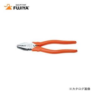 フジ矢 FUJIYA 圧着付ペンチ 穴付 175mm 1150A-175｜plus1tools