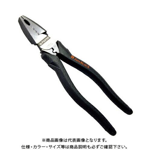 フジ矢 FUJIYA 電工職人偏芯ペンチ Zero Black 3300N-200