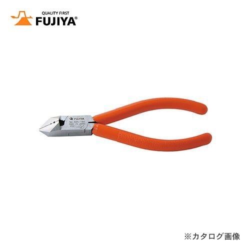 フジ矢 FUJIYA ニッパ 斜刃穴付二枚合わせ(ラウンド刃) 125mm 505-125