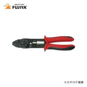 フジ矢 FUJIYA 万能電工ペンチ(ファストン端子用) 225mm FA103｜plus1tools