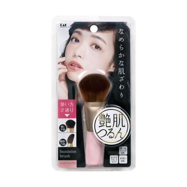 貝印 艶肌ファンデーションブラシ #000KQ2400
