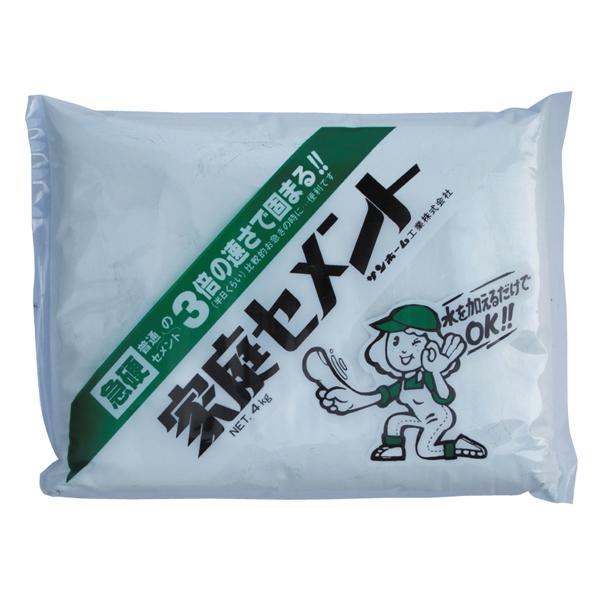 家庭セメント急硬(白色) 4kg サンホーム CQW4