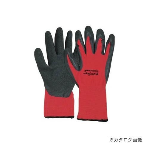 おたふく手袋 ソフキャッチPro 1P レッド L A-361